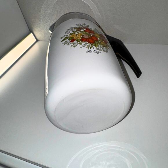 Vintage Corning Ware 10-Cup Percolator “Le Café” E-1210-B – Complete - Picture 3 of 9